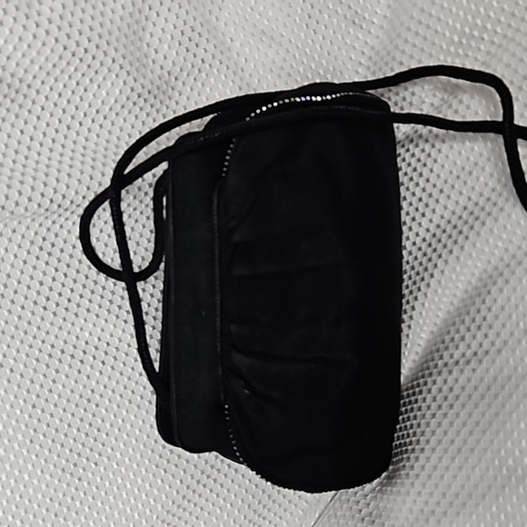 VINTAGE STUART WEITZMAN BLACK BAG - Picture 1 of 9